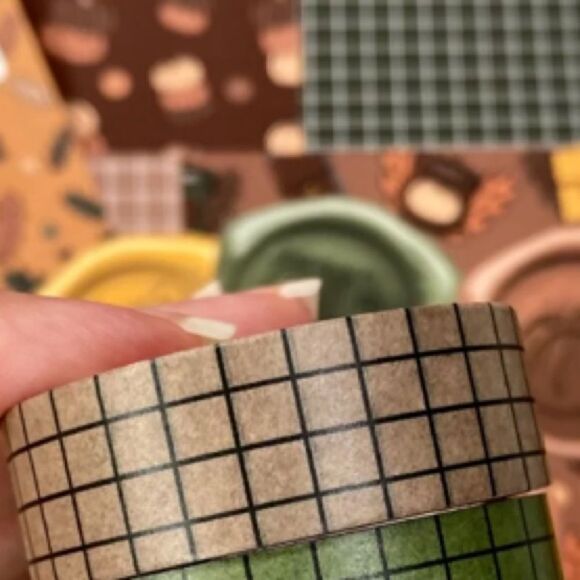 Washi tapes 4 rolls NeW never opened moxie chick studio - Picture 1 of 13